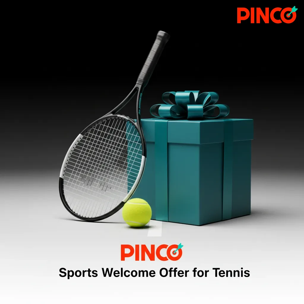 Sports Welcome Offer for Tennis: new customer bonus after first deposit; use on Pinco tennis bets. Terms apply.