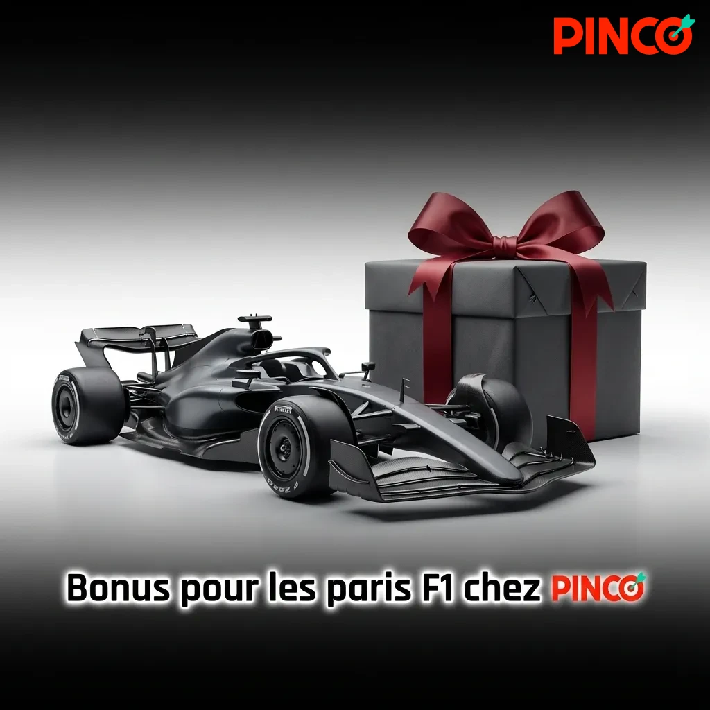 Pinco F1 betting bonus: 100% welcome offer up to $500 CAD for new users with 5x wagering requirement on sports bets.
