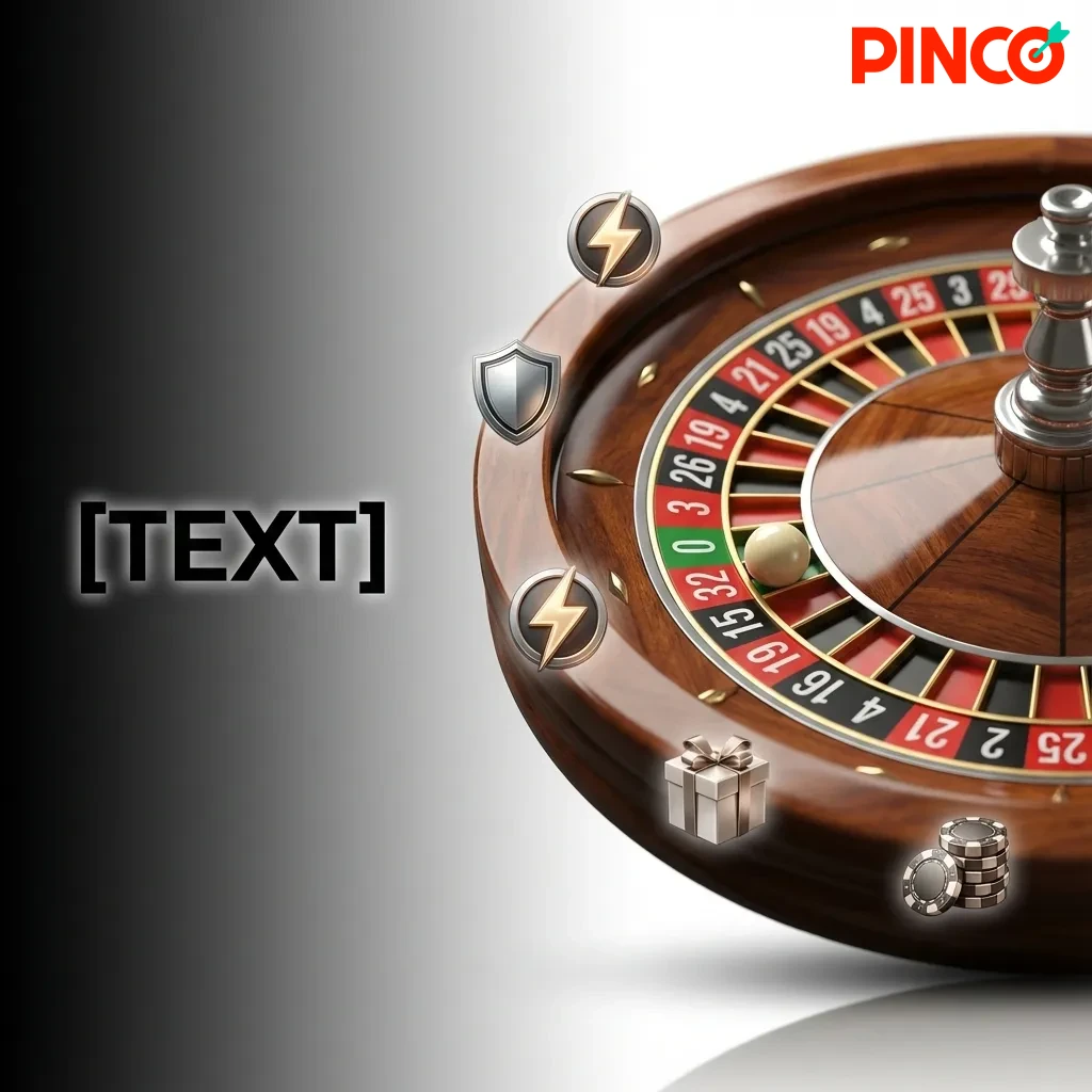 Casino Pinco features interface showing payment methods, mobile app, loyalty program, and customer support options