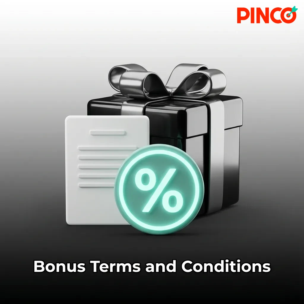 Bonus Terms and Conditions page listing eligibility rules, wagering requirements, and restrictions for casino promotions.