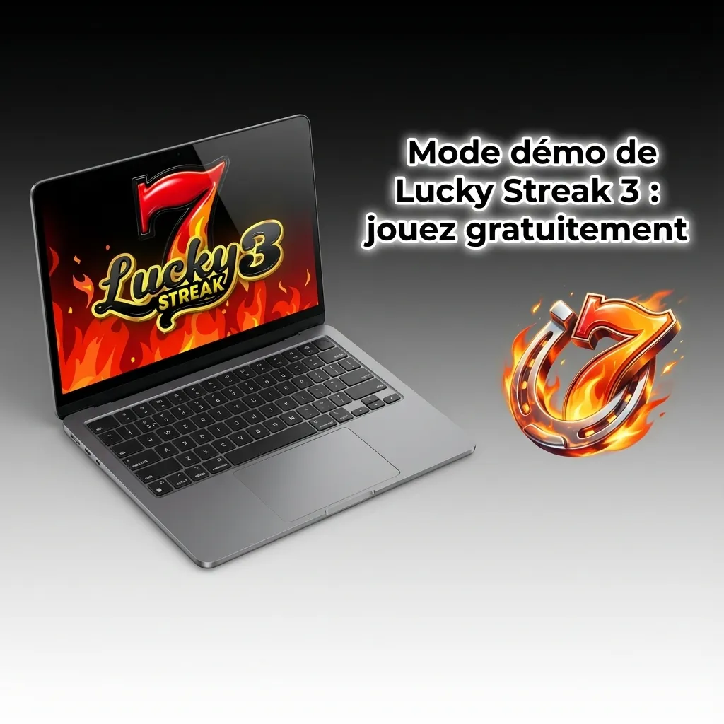 Lucky Streak 3 demo mode interface showing free play option with virtual credits on Pinco casino platform