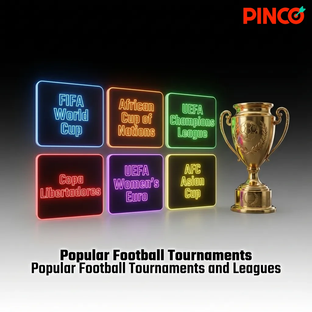 Football stadiums and leagues from around the world including FIFA World Cup, UEFA Champions League, and domestic competitions.