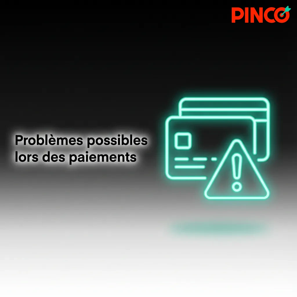 Illustration showing common payment issues: declined withdrawal, missing deposit, daily limit, and processing delays