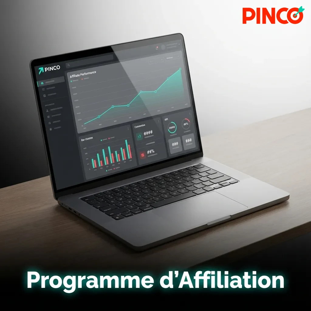 Programme d'affiliation Pinco : gagnez des commissions en référant de nouveaux joueurs avec outils marketing et support.