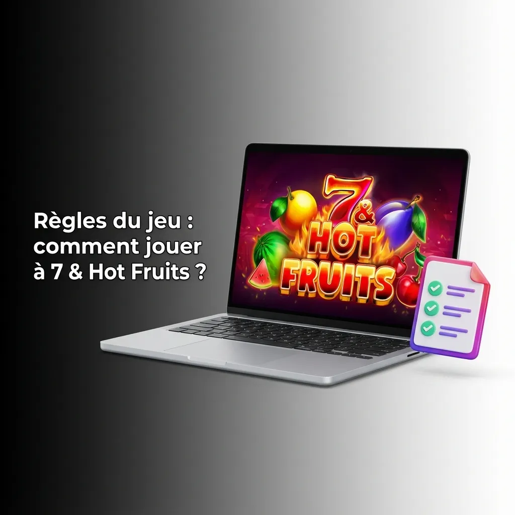 Colorful fruit slot machine with 5 reels, 3 rows, and classic symbols including cherries, lemons, and red sevens on screen