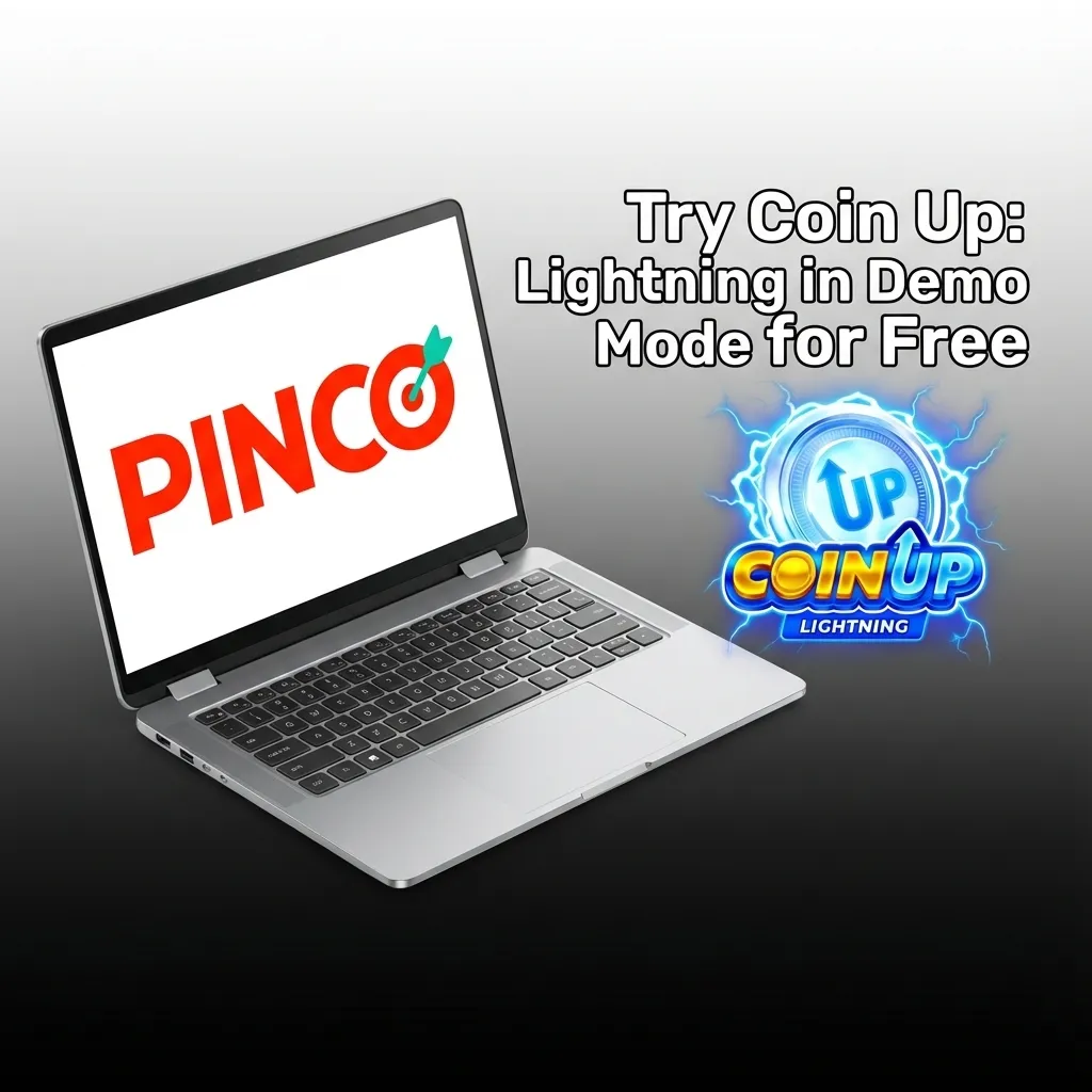 Test Coin Up: Lightning free in demo mode with virtual credits before playing with real money at Pinco casino.
