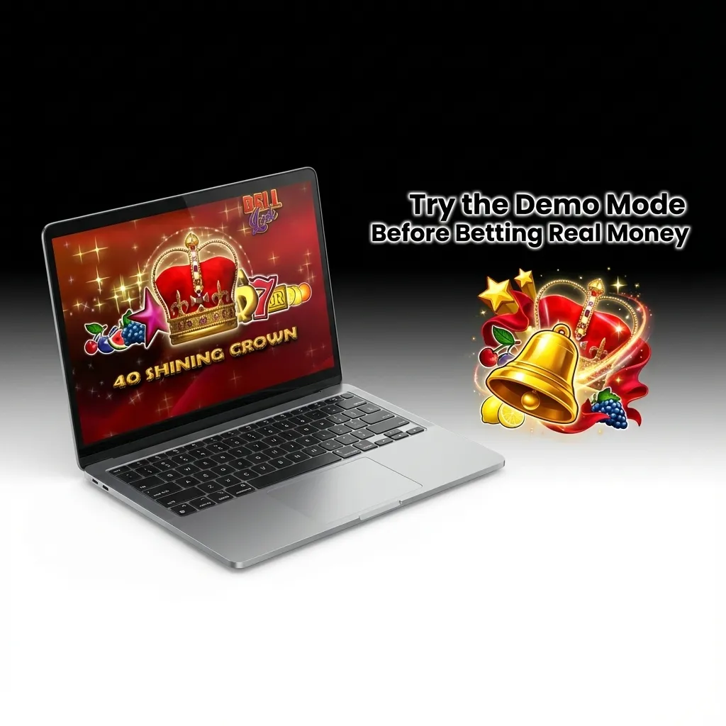 Try 40 Shining Crown Bell Link demo mode risk-free with virtual credits before switching to real-money play for jackpots.