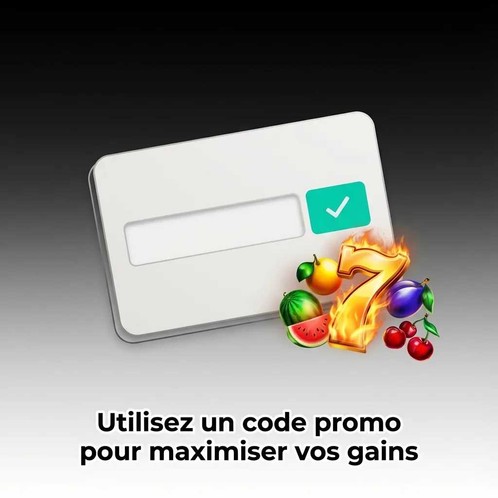 Promo code HOTFRUIT250 displayed on screen offering 50 free spins bonus for casino deposits