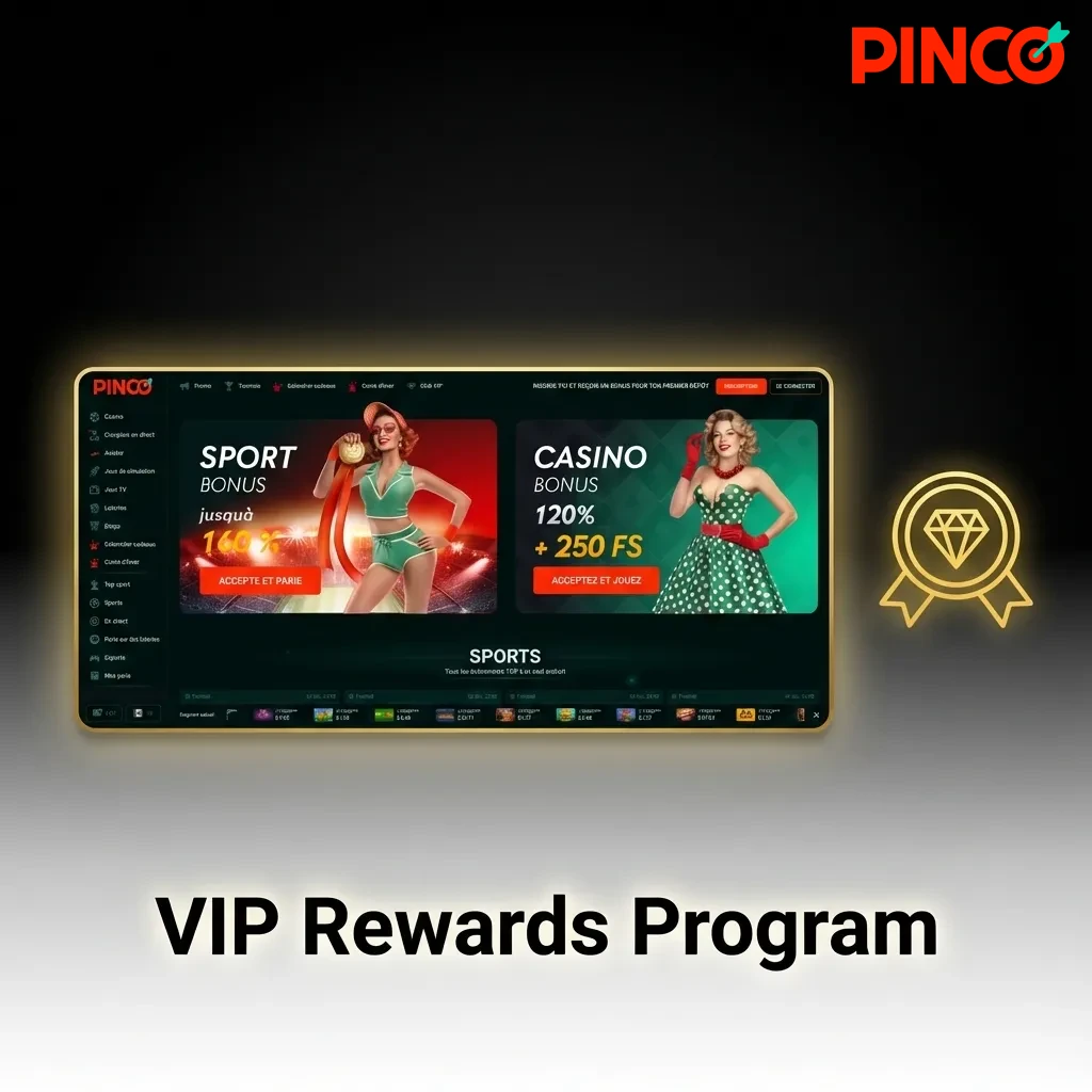 Six-tier VIP rewards program showing Bronze through VIP levels with benefits like cashback, bonuses, and faster withdrawals.