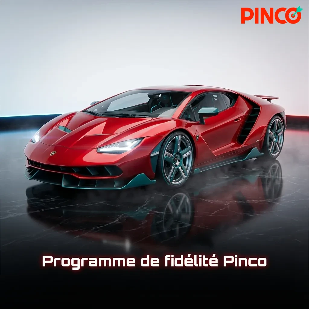 Pinco loyalty program tiers showing Bronze to Black VIP levels with points system and exclusive rewards progression.