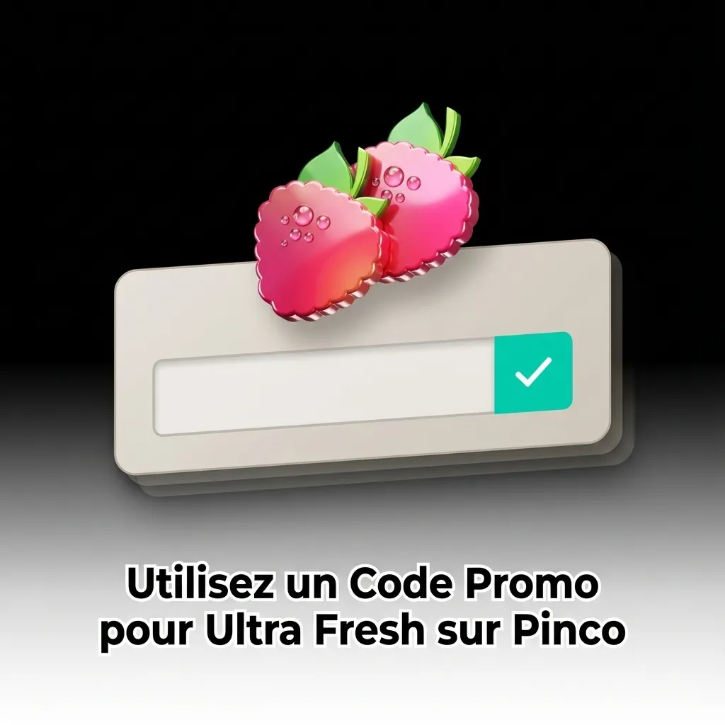 Ultra Fresh promo code FRESH250 displayed on Pinco casino platform for bonus activation