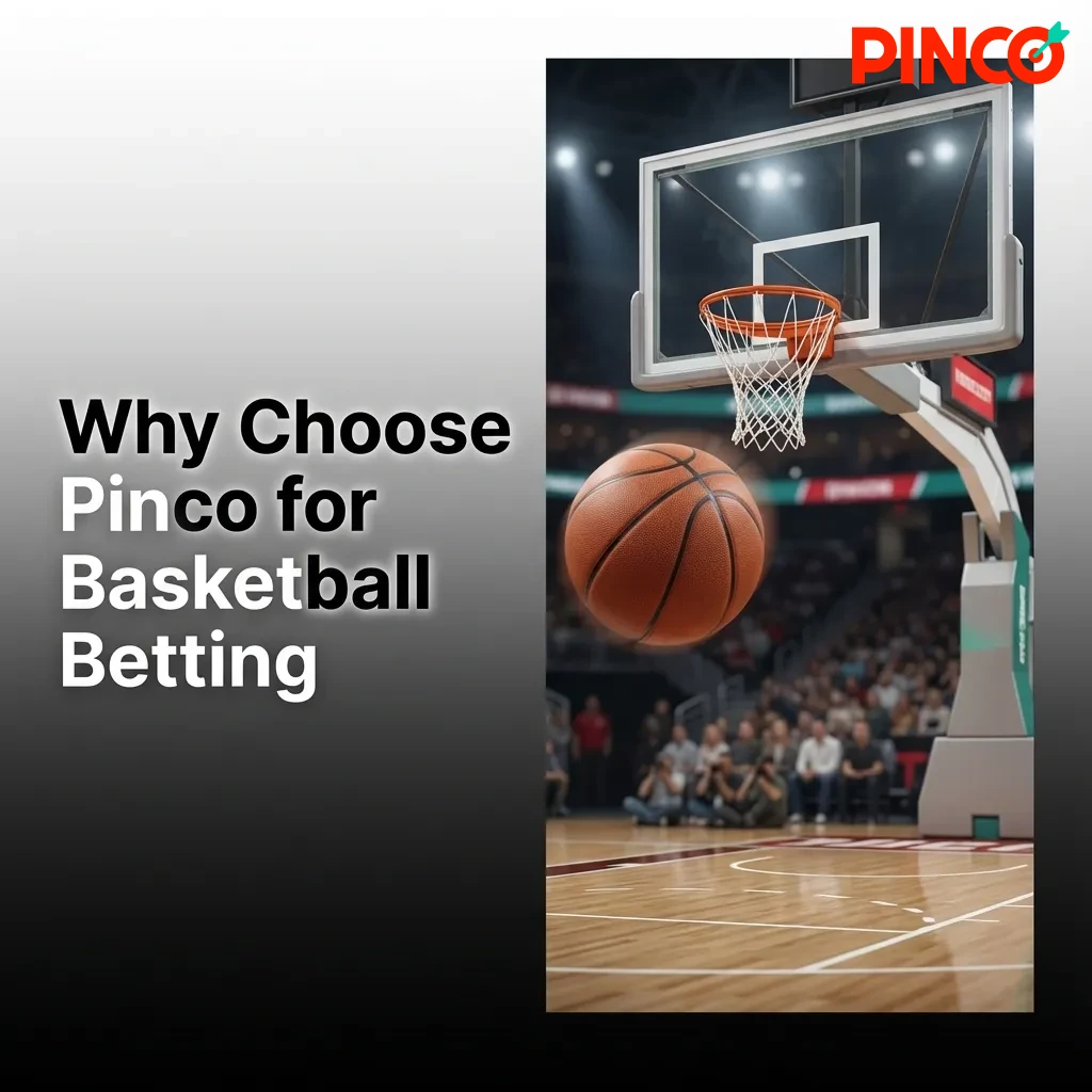 Pinco basketball betting platform features including live betting, competitive odds, player props, and mobile interface